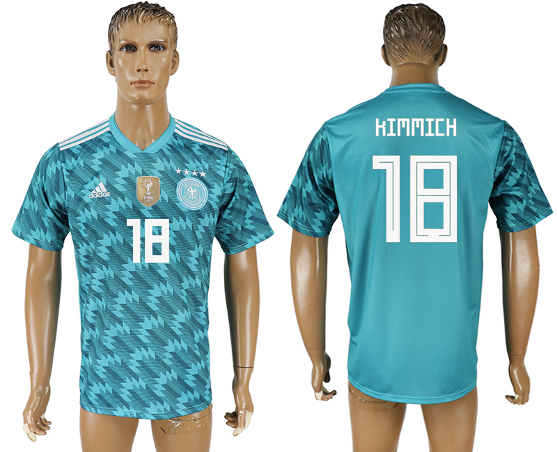 2018 world cup Maillot de foot GERMANY #18 KIMMICH BLUE.jpg